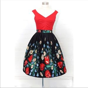 Retrospec’d Corina Skirt Field Flowers 4